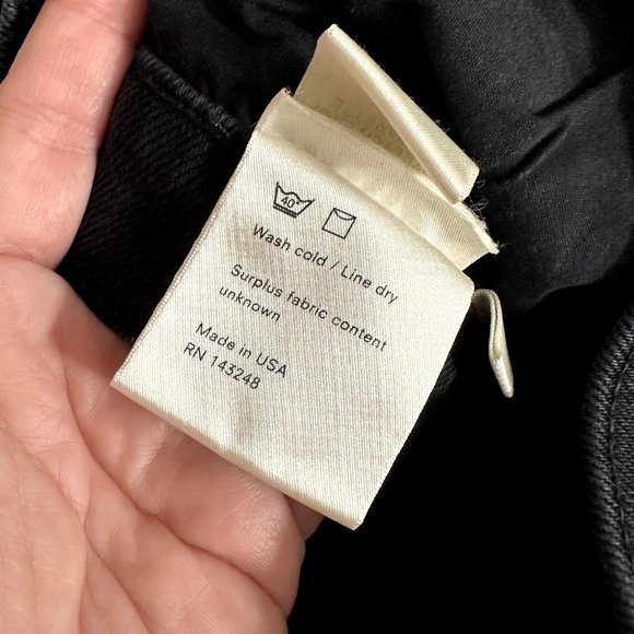 Reformation Stretch Crop Cigarette Jeans in Nile - Picture 10 of 16